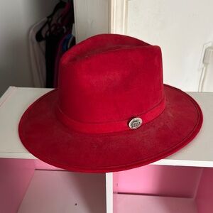 Stetson Red Suede Hat